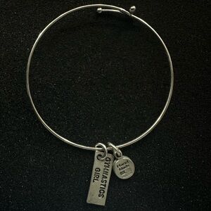 Silver charm bracelet